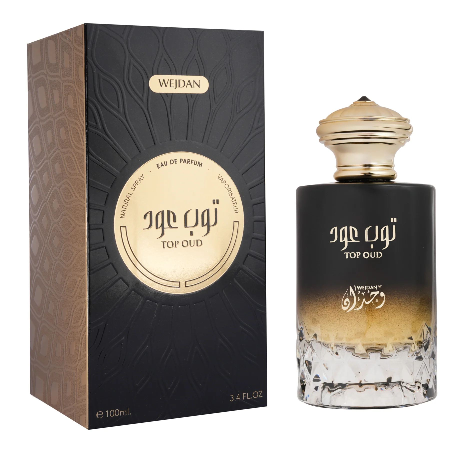 WEJDAN Top Oud Eau De Parfum For Men - 100ml - Image 3