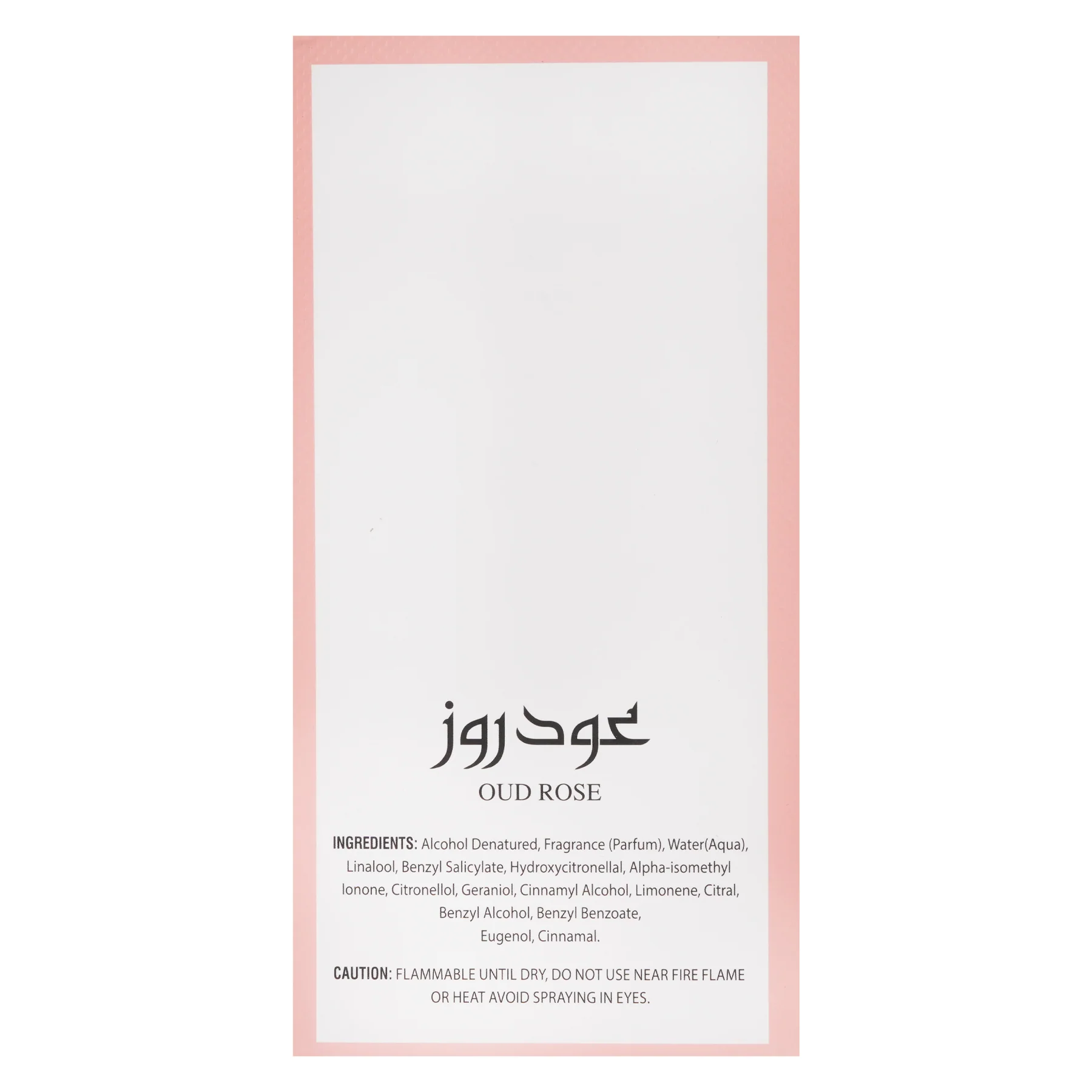 WEJDAN Oud Rose Eau De Parfum For Women - 100ml - Image 2
