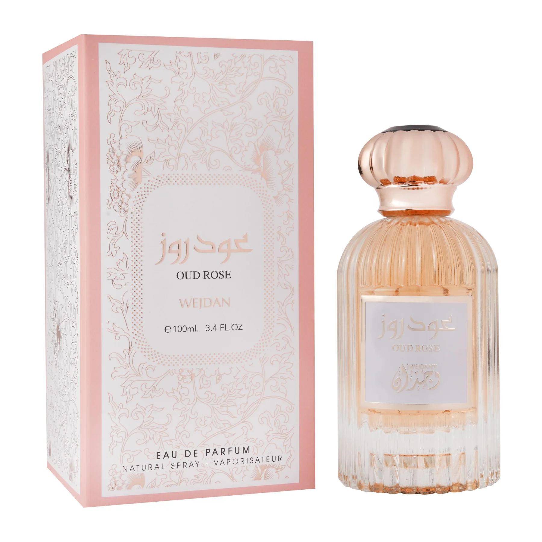 WEJDAN Oud Rose Eau De Parfum For Women - 100ml - Image 3