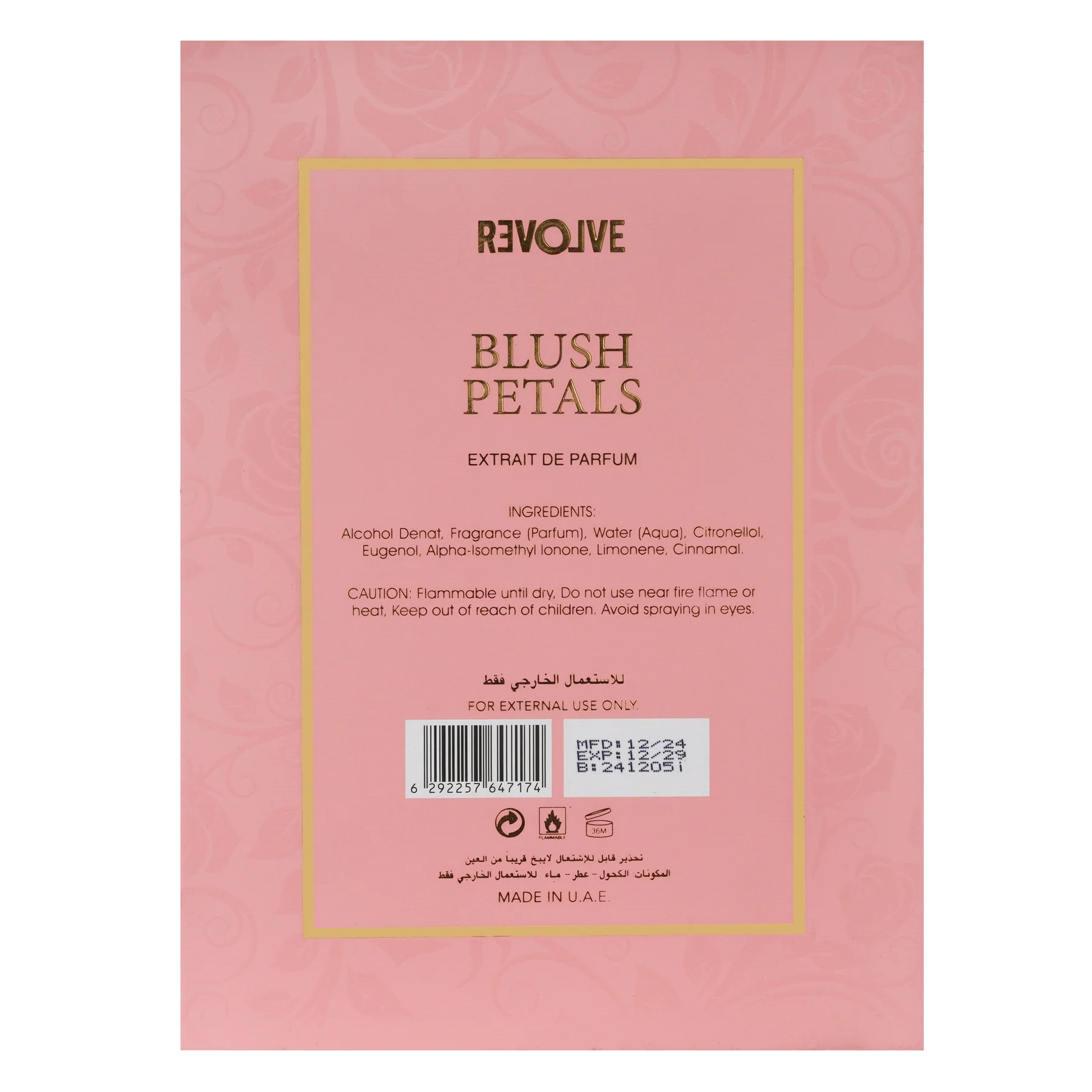 REVOLVE Blush Petals Eau De Parfum For Women - 100ml - Image 3