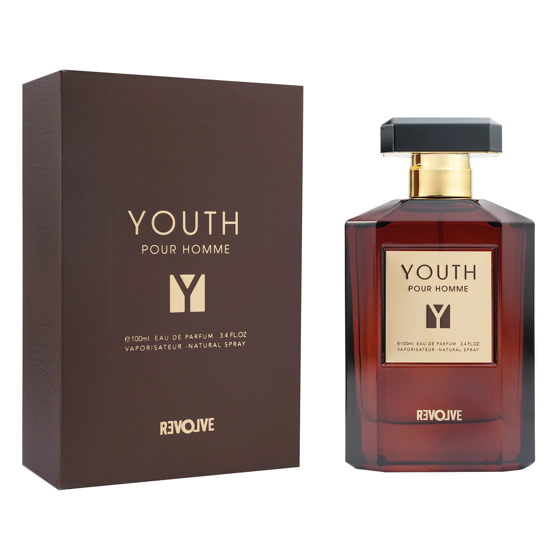 REVOLVE Youth Eau De Parfum For Men - 100ml - Image 4