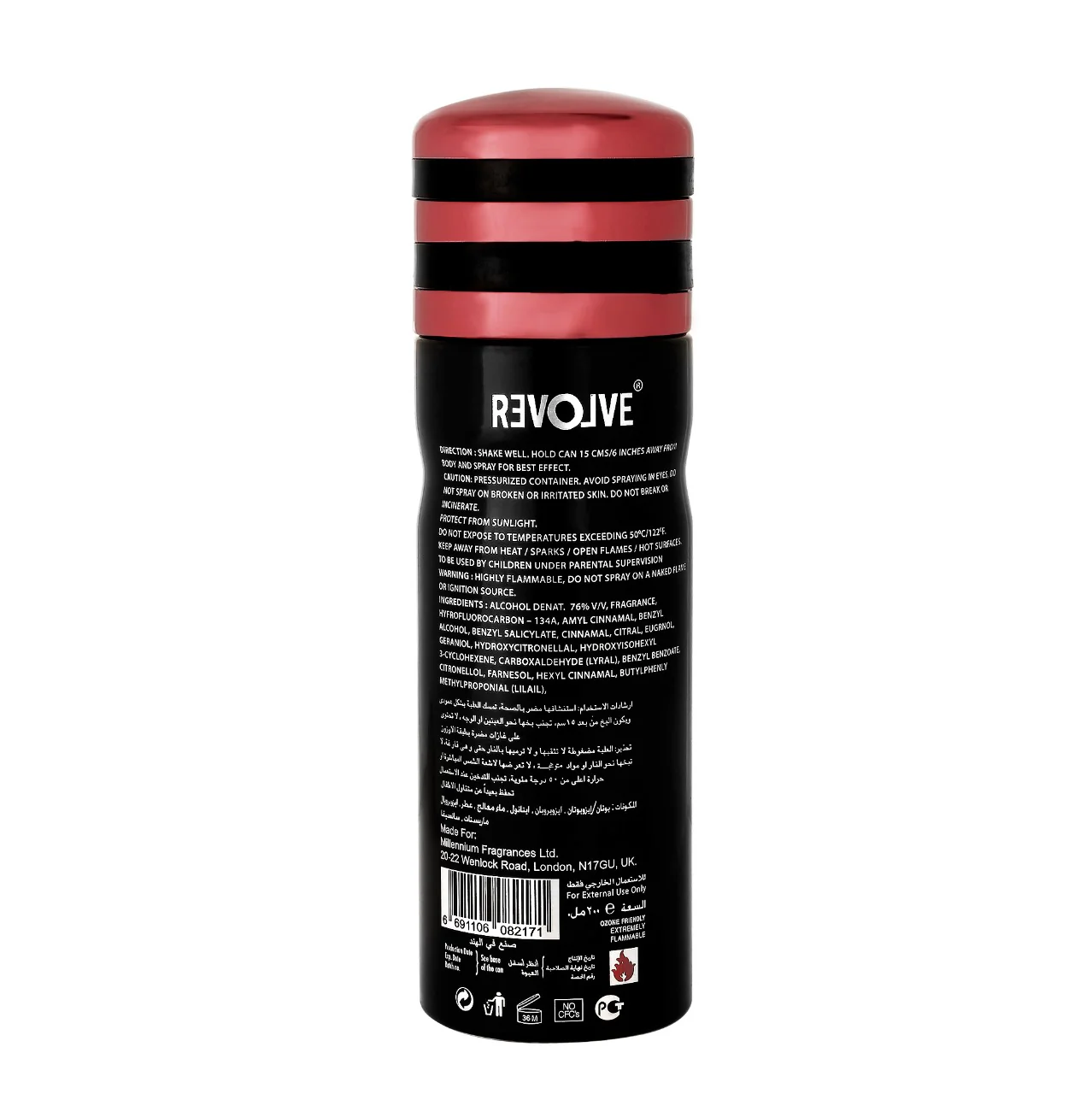 DARK BLACK - 200ML DOEDORANT SPRAY - Image 2