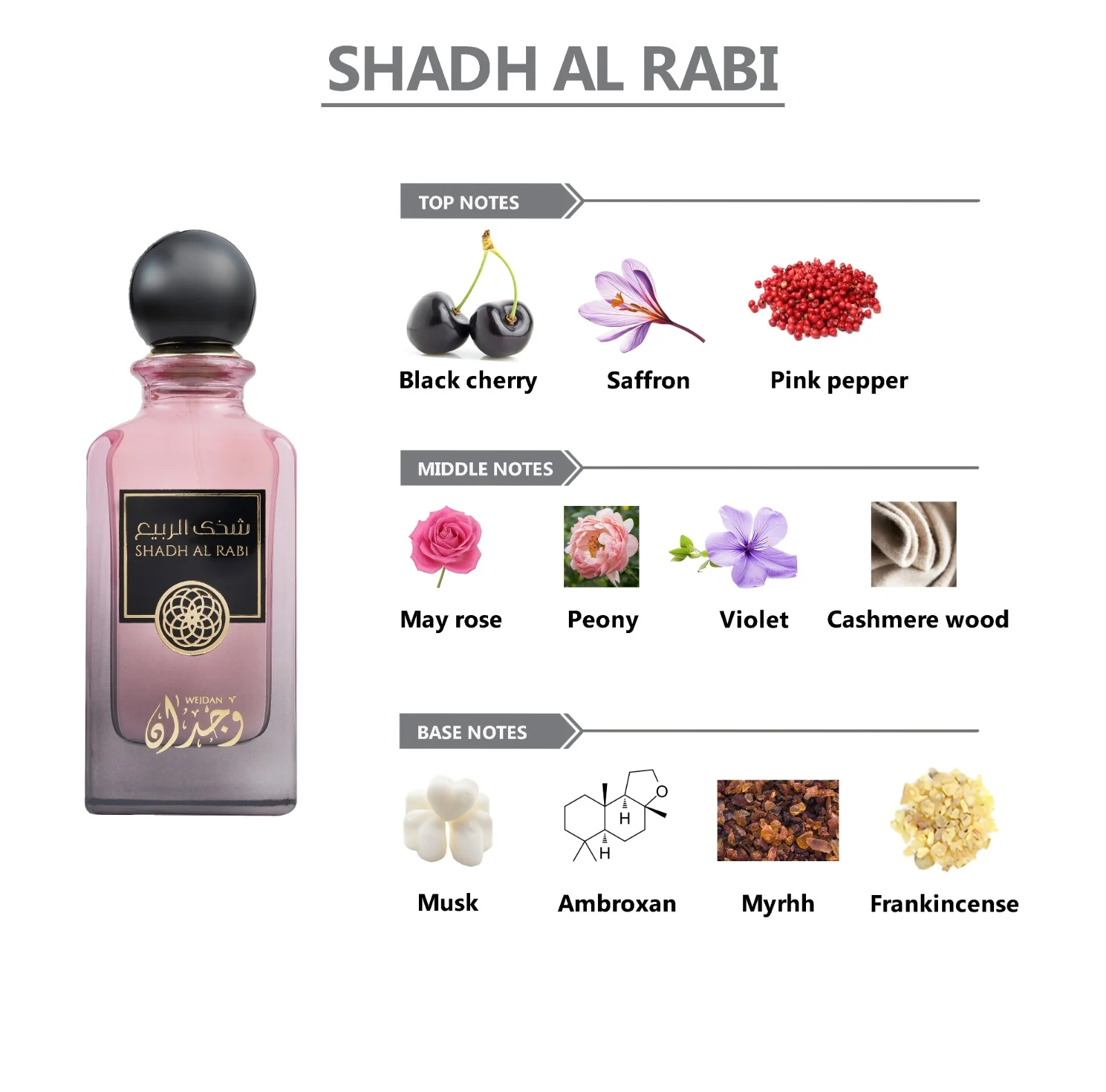 WEJDAN Shadh Al Rabi Eau De Parfum For Women - 100m - Image 6