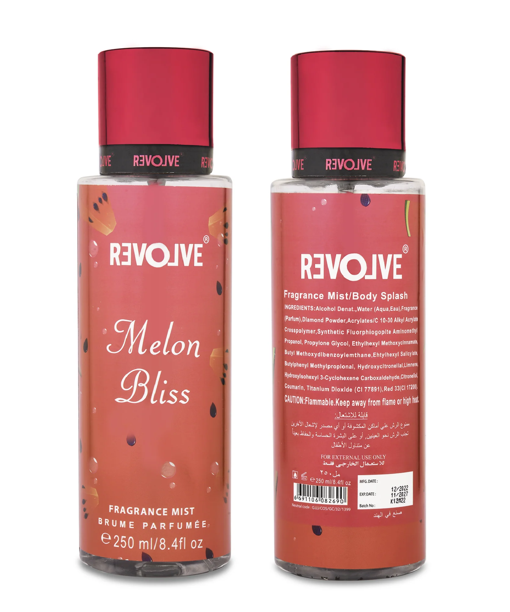 MELON BLISS -250ML LONG LASTING BODY MIST FOR WOMEN