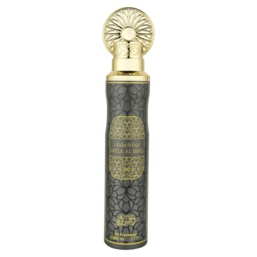WEJDAN LAYLA AL ISHQ Air Freshener For Men & Women - 300 ml | Made in UAE