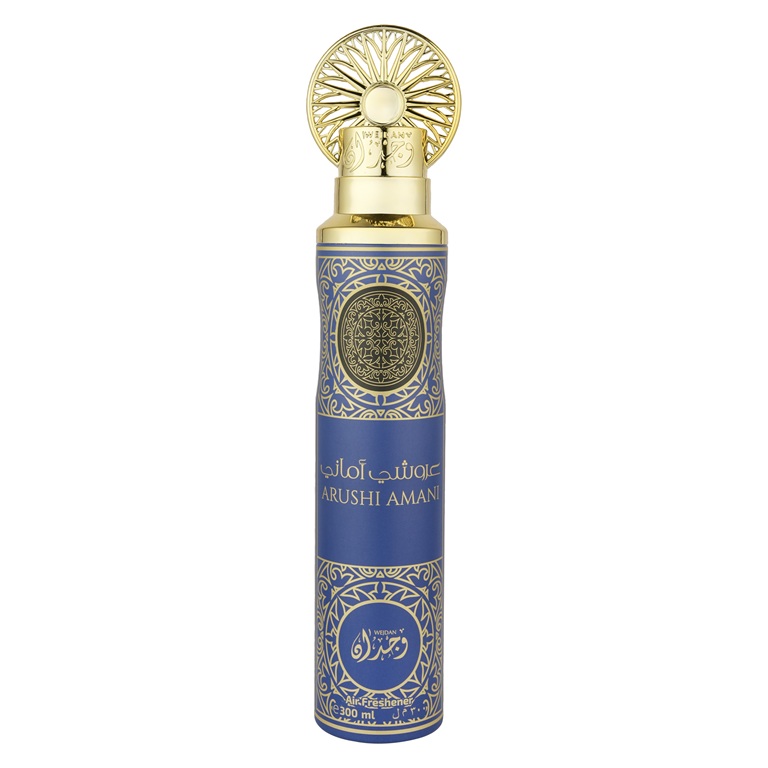 WEJDAN ARUSHI AMANI Air Freshener For Men | 300 ml | Made in UAE