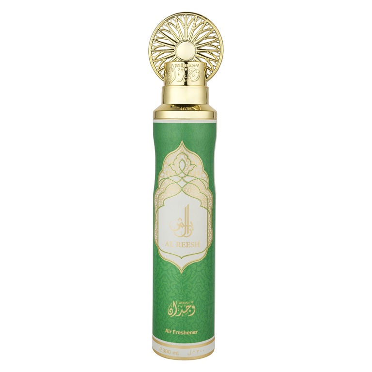WEJDAN AL REESH Air Freshener For Men & Women | 300 ml | Made in UAE