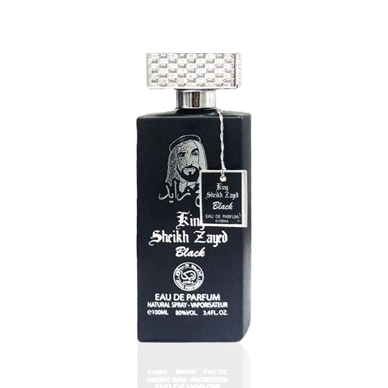 King Sheikh Zayed Black Eau De Parfum for Men -100 ml